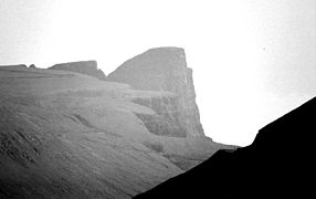 Cape Beinisvørð in the background is one of the most impressive cliffs of the Faroes.