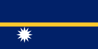 諾魯（Nauru）國旗