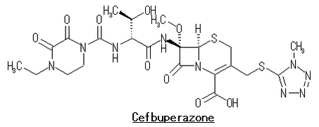 構造式 Cefbuperazone.png