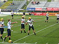 @Team Austria vs. Augustana Vikings, Charity Bowl XII; warmup (2010-05-29)