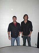 Jensen Ackles Jared Padalecki 2008 Comic-Con 03.jpg