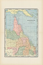 Thumbnail for File:Queensland published by Geo. F. Cram.jpg