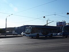 Saint Petersburg trolleybus 3314 2015-07 1436205417 Academician Likhachev Square VMZ-5298.01-50.JPG