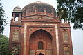 Barbers Tomb or Nai ka Gumbad, within Huamyun's Tomb complex, up close