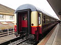 Rheingoldwagen an E 113 in Basel Badischer Bahnhof