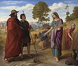 Julius Schnorr von Carolsfeld, Ruth in Boaz's Field, 1828