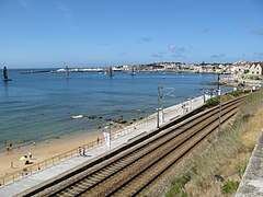 Looking towards Cascais from Estoril in Portugal Lisbon.jpg