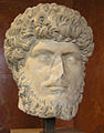 Bust of Lucius Verus, made between 161 and 169, Louvre