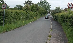 Start of the 30 zone in NW Bettws, Newport - geograph.org.uk - 4042240.jpg