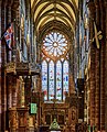 * Nomination St Magnus cathedral, Kirkwall - center view towards east --Virtual-Pano 10:24, 17 September 2022 (UTC) * Promotion The noise should be reduced. --Ermell 14:52, 17 September 2022 (UTC)  denoised Thanks for the review --Virtual-Pano 09:40, 18 September 2022 (UTC)  Support Good quality. --Ermell 14:21, 18 September 2022 (UTC)