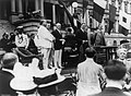 Woodrow Wilson and some of his associates: William J. Bryan, Josephus Daniels, Breckinridge Long, William Phillips, and Franklin D. Roosevelt - photo. taken at the State Department, June 14, 1914