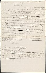 Thumbnail for File:George Coffin to William Hammond, 20 December 1830 - DPLA - cae09d3164cd5bd3783ae0794c05ea09 (page 2).jpg