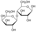 Lactose (simplified structure)