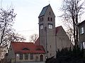 English: Evangelical church in Orzesze Polski: Kościół ewangelicki w Orzeszu