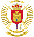 Coat of Arms of the 1st King's Immemorial Infantry Regiment of AHQ (Spanish Army)