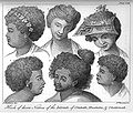 Plate VIII: "Heads of divers Natives of the Islands of Otahheite, Huahine, & Oheiteroah"