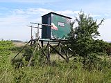 English: Shotting stand in Thuringia, Germany