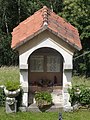 English: War memorial in form of a chapel at the cemetery of Schweinsteg, South Tyrol