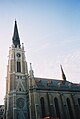 The Catholic Cathedral in the centre of Novi Sad