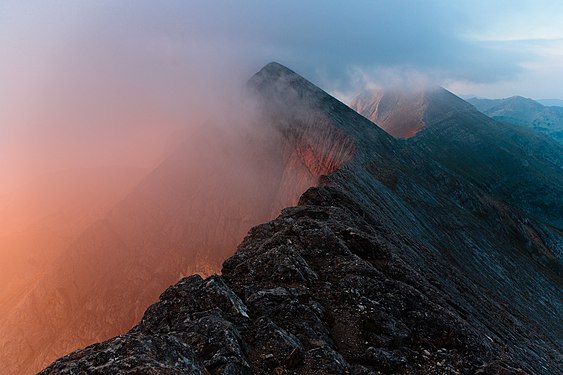 Sunrise over Vihren Peak, Pirin National Park (Dido3)