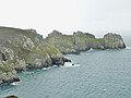 Français : Crozon : la Pointe de Dinan vue du côté nord