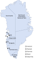 Administrative divisions of Greenland