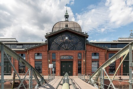 Hamburg, St.-Pauli-Fischmarkt, Fischauktionshalle (2016)