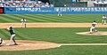 Mariano Rivera pitching against the Tampa Bay Devil Rays in July 2006