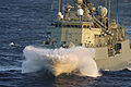 The Portuguese frigate NRP Alvares Cabral (F 331). The ship is participating in Majestic Eagle, a multinational exercise