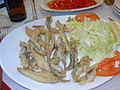 Typical Spanish fried fish