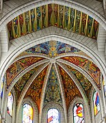 Upper part of the apse interior.