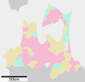 Map of Aomori Prefecture