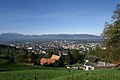 View on Dornbirn at daylight