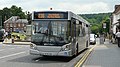 English: Hotel Connect AE56 MBU, a MAN 14.220/MCV Evolution, on Vicarage Hill, Westerham, Kent, on route 236. The route was operated by Surrey Connect (it is now run by Southdown PSV), but a Hotel Connect liveried-vehicle was being used instead here, as they both operated from the same depot (only the trading names are different).