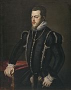 El rey Felipe II de España, de Sofonisba Anguissola. Siglo XVI.