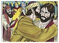 Luke 22:47-48 Betrayal and Arrest (around midnight?)