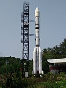 GSLV model at SDSC entrance