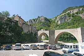 Pont sur le Tarn - Sainte-Énimie 02.JPG