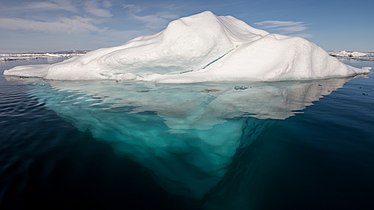 Iceberg in the Arctic Ocean