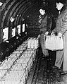 Berlin blockade: Loading milk on a West Berlin-bound plane