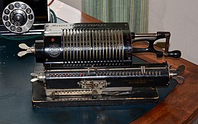 Trinks-Triplex mechanical calculator