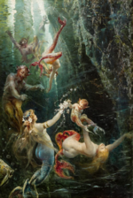 Thumbnail for File:Georg Janny - Spielende Nymphen.png