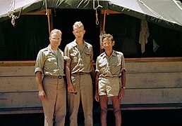 Bernard Waldman, Luis Alvarez and Robert Serber, Project Alberta.jpg