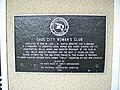 Informational plaque