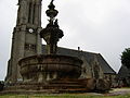 Saint-Jean-du-Doigt : fontaine monumentale (1691), vue d'ensemble 3