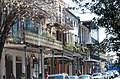 French quarter balconies