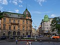  Former building of the Galician Savings Bank  Будинок Галицького ощадного банку  Dawny budynek Galicyjskiej Kasy Oszczędności