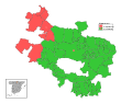 Judicial districts in Álava province (with municipalities).