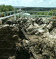 Archaeologists at Sterkfontein cave