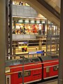 Berlin Hauptbahnhof interior with Regional Express